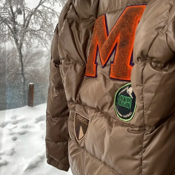 Moncler: Patches Coat Ski Alps Patch Limited Edition Puffer Jacket (Brown) ❄️